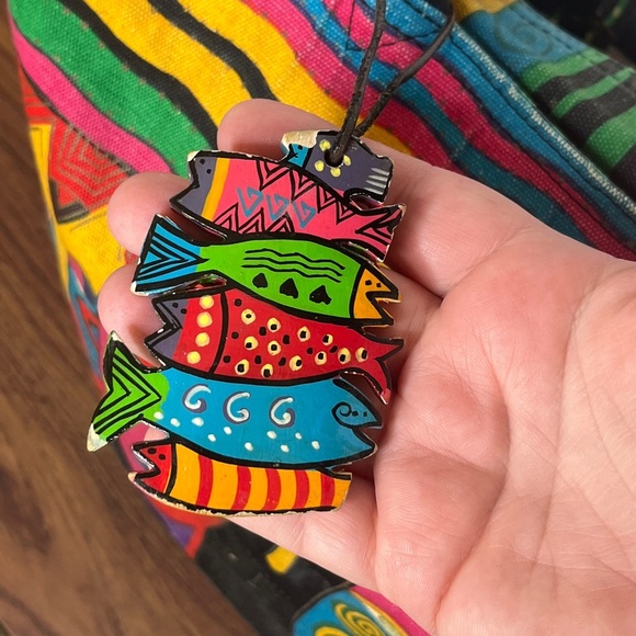 Laurel Burch 90s Cat Shoulder Bag Zip Tote AOP Whimsygoth Phoebe Buffay Cottage - Picture 7 of 13